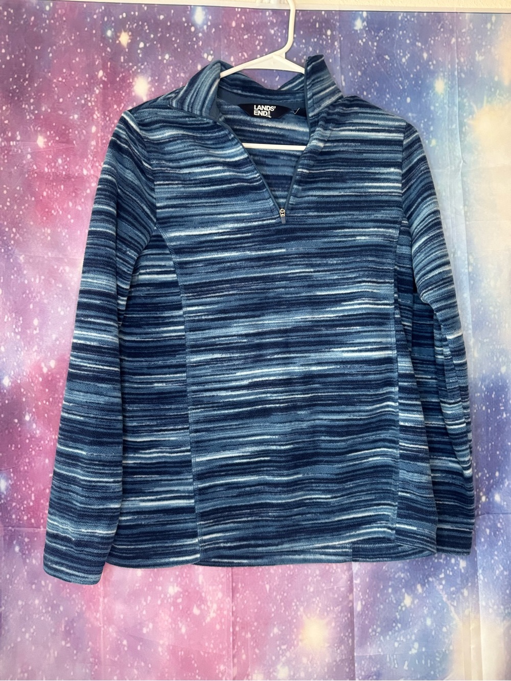 Lands end fleece pullover 🛍